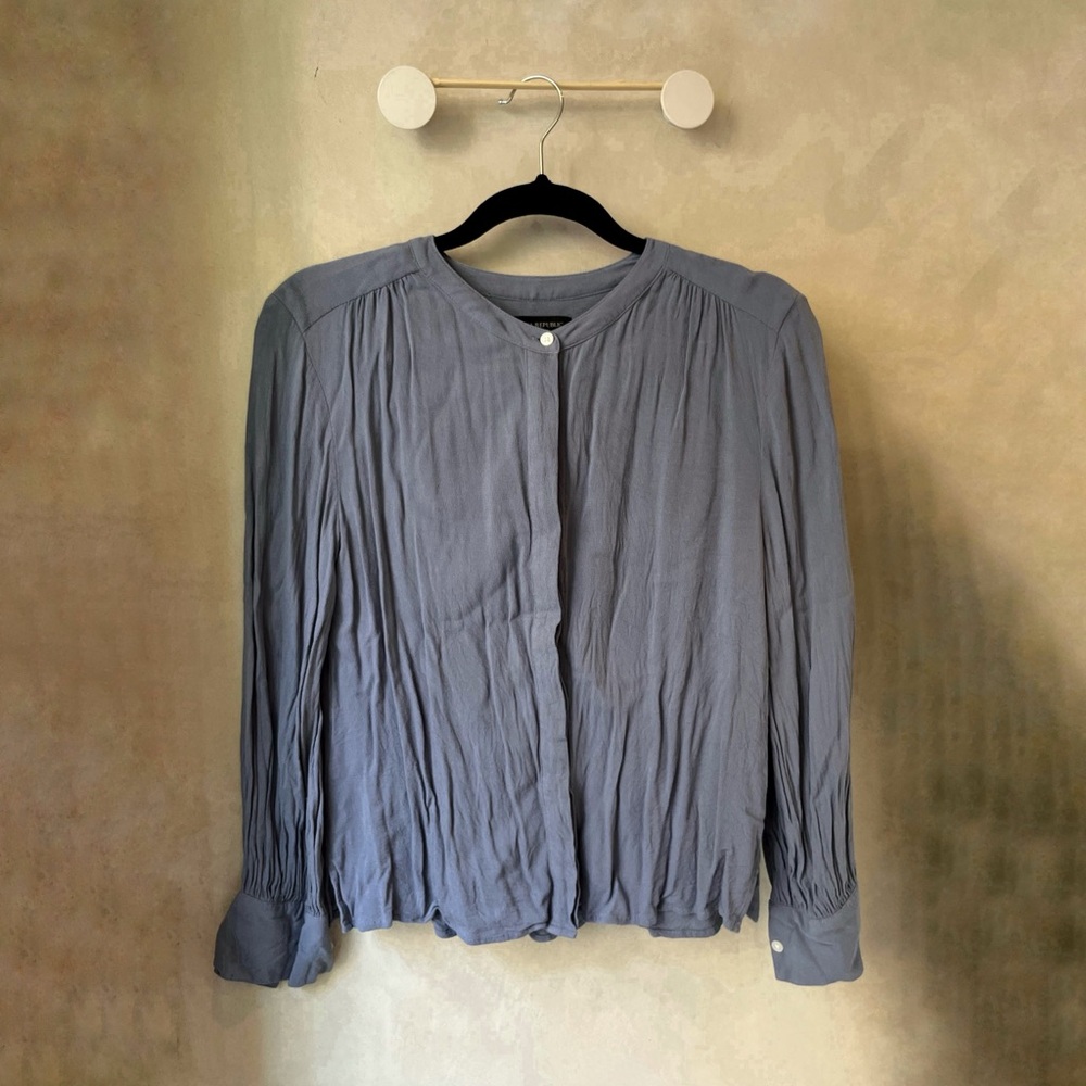 Blue/grey Banana Republic Blouse!